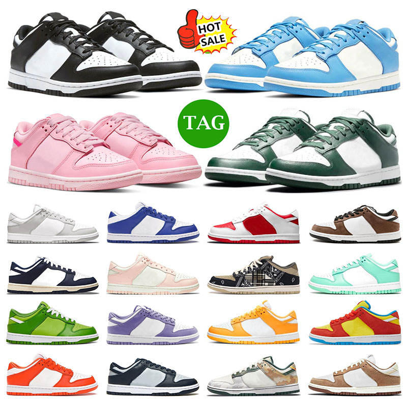

2022 men shoes sneakers Black White Coast Varsity Green Grey Fog University Blue Syracuse Georgetown Triple Pink Panda Pigeon women outdoor
