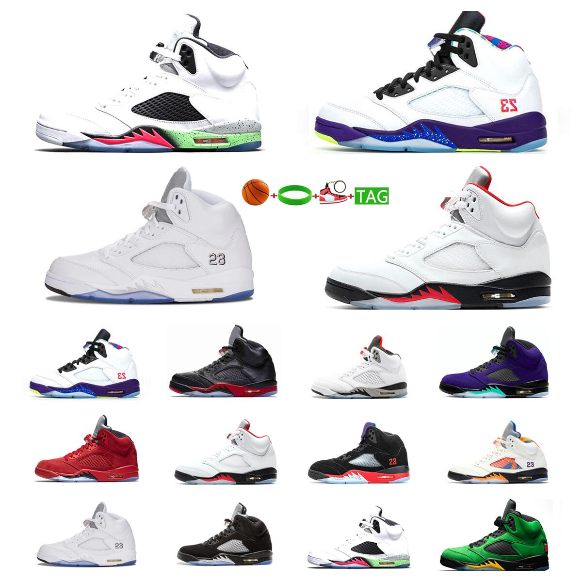 

basketball shoes sports sneakers black metallic blue red suede international flight size 4047, 18 space jam