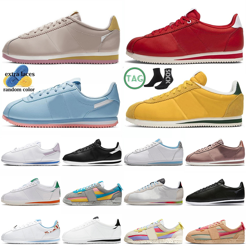 

Union LA X Cortez Men Women Casual Shoes Classic Sneaker Lemon Frost Light Smoke Grey Off Noir Sesame Nylon Black White Mens Womens Trainers Sports Sneakers, Item.35 premium black rose gold 36-45