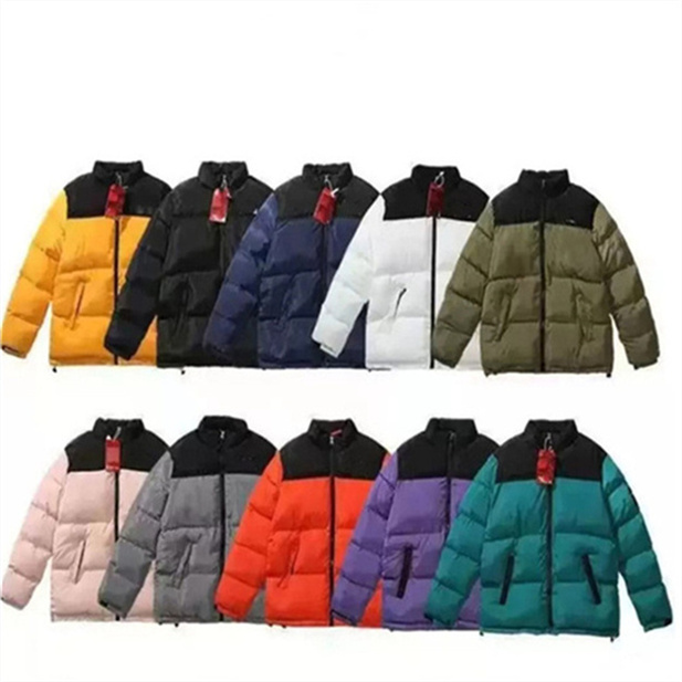 Mens Outerwear winter jacket down jackets Outdoor sports parkas Classic Embroidery casual keep warm windproof Lovers short classic plus hooded mu