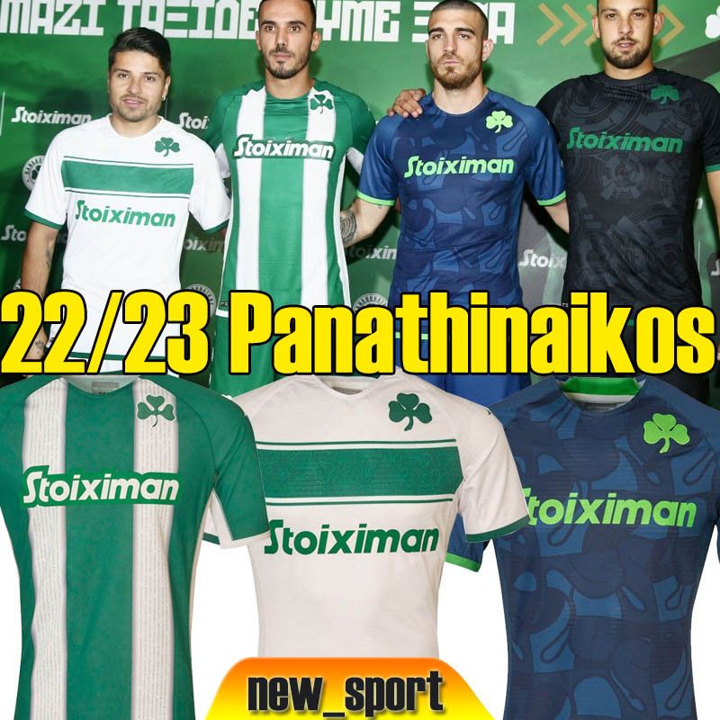 

22 23 Panathinaikos soccer jerseys A. Sporar Aitor Cantalapiedra S. Palacios 2022 2023 Home Away Third Football shirt G. Kotsiras A. Brignoli short sleeve jersey Men S-XXL, Panaxinnakesi 22 23 home