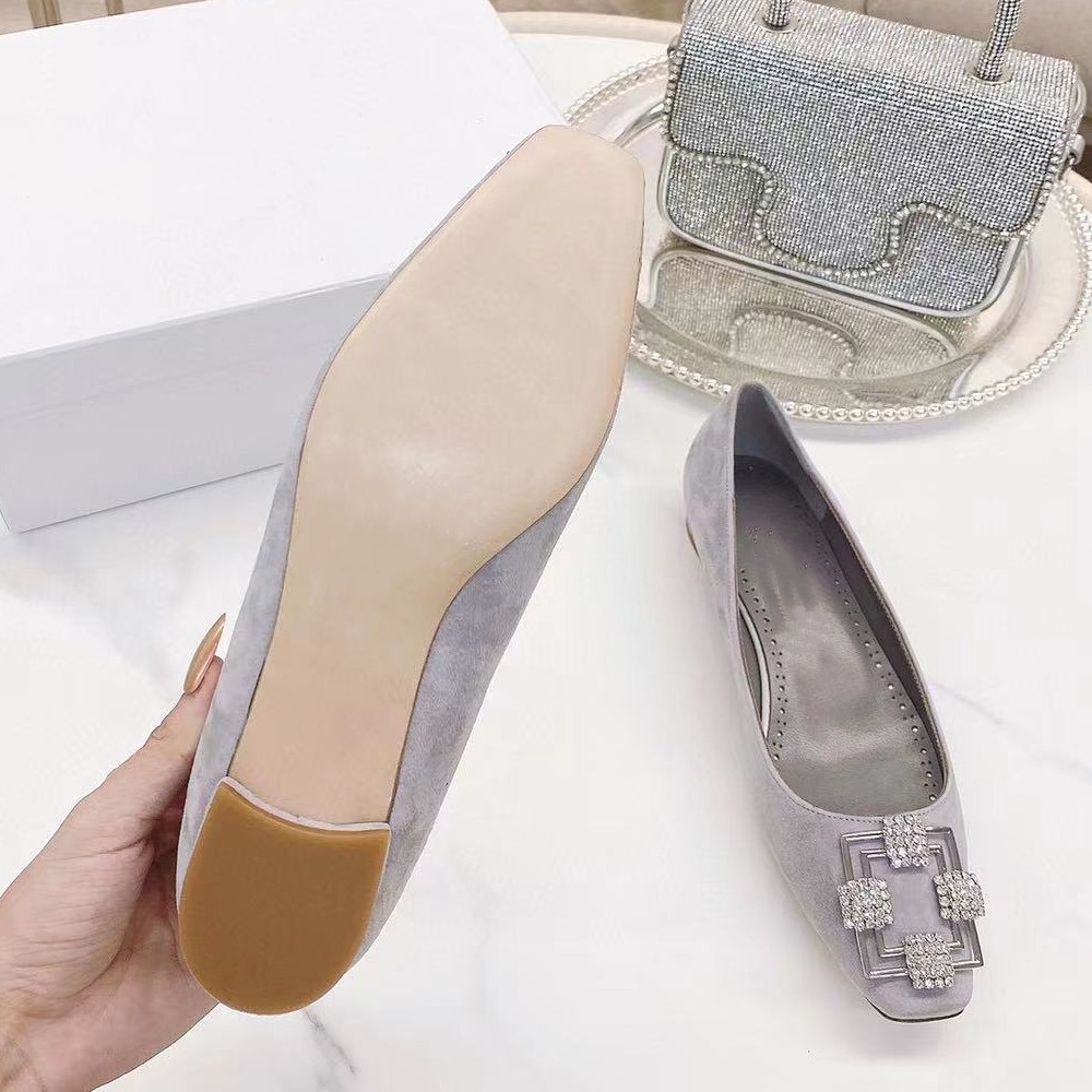 

Meatal Fashion Women's Shoes Buckle Heels Sneaker Spring Comfortable Shallow Mouth Shoe, As pic