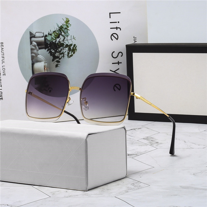 

Sun Glasses Traveling Sunproof Eyewear Woman Sunglasses Designer Sunglass With Box