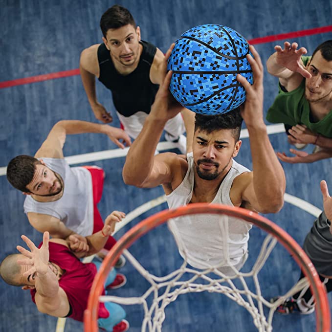 

Customize your own logo basketball ball composite leather basketball