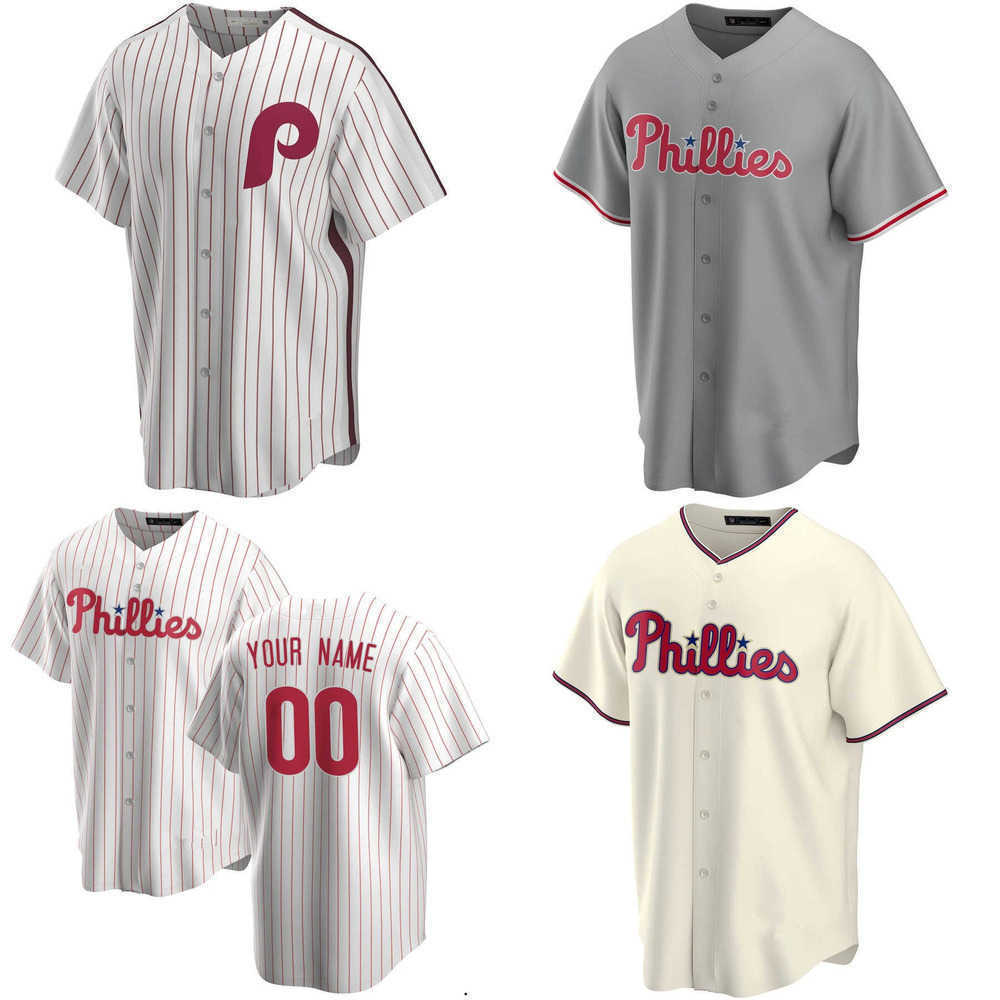 Custom Jersey Mens Philadelphia''Phillies''Rhys 17 Hoskins Andrew 22 McCutchen Aaron 27 Nola Nick 43 Pivetta Baseball Jerseys