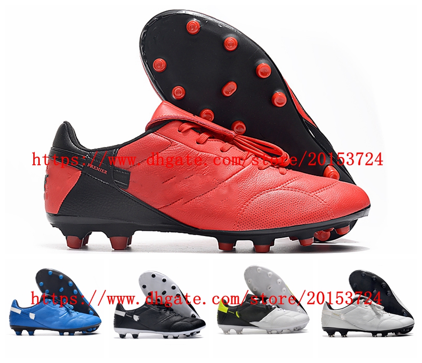

The Premier III FG Mens Soccer shoes Cleats Football Boots Sneakers Trainers Botas De Futbol, As picture 2