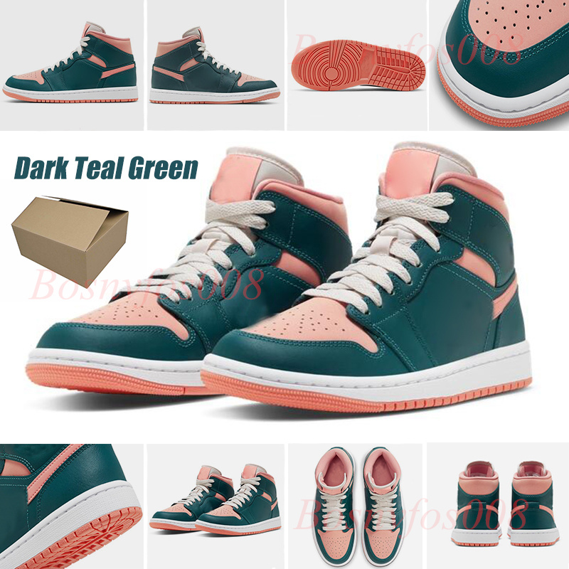 

Jumpman 1 Basketball shoes Men 1S Dark Teal Green Heritage Banned Black Gold Bloodline Bordeaux Bubble Gum Women Sports Sneakers trainers Eur 36-46, Please leave a message