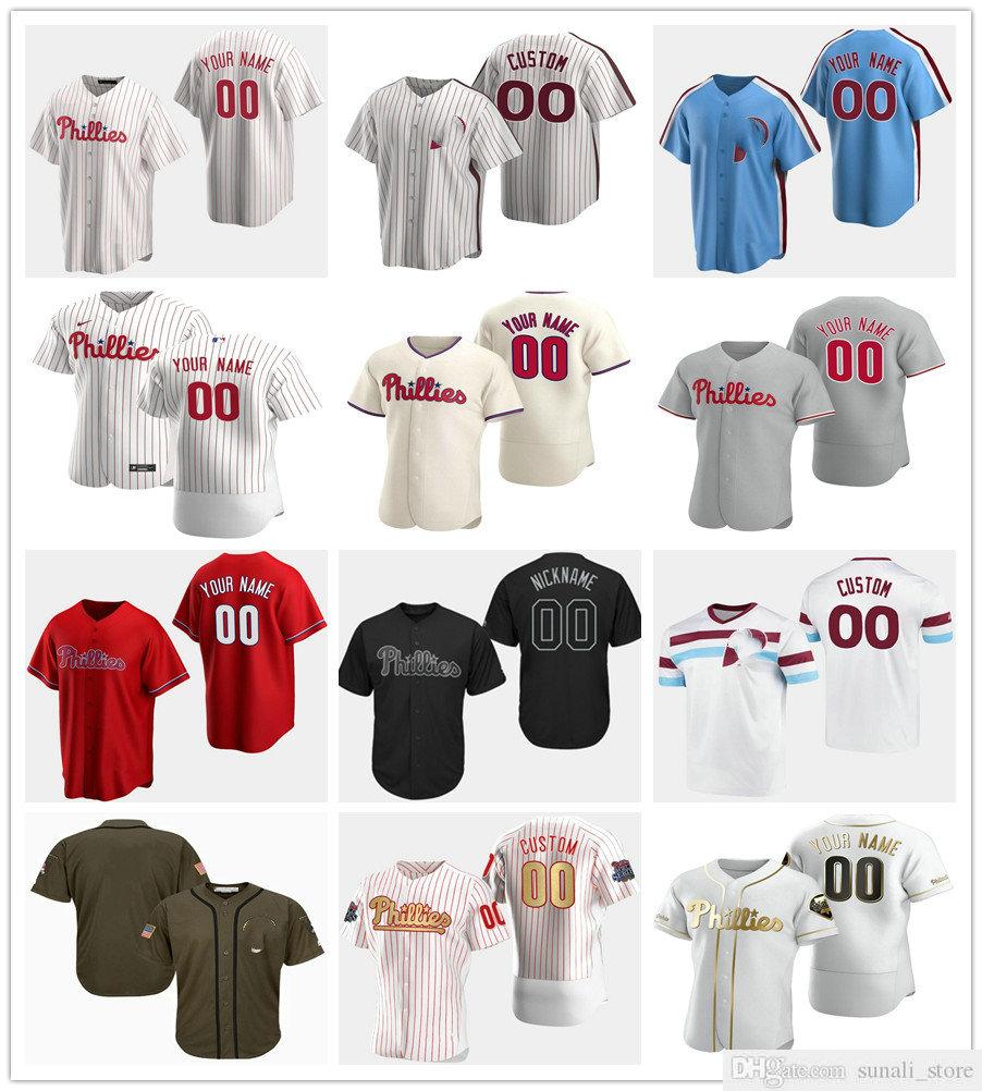 

baseball Stitched 2021 Baseball Jerseys 23 Archie Bradley 28 Alec Bohm 45 Zack Wheeler 5 Andrew Knapp 50 Hector Neris 46 Jose Alvarado 57 Ch, Women or kids