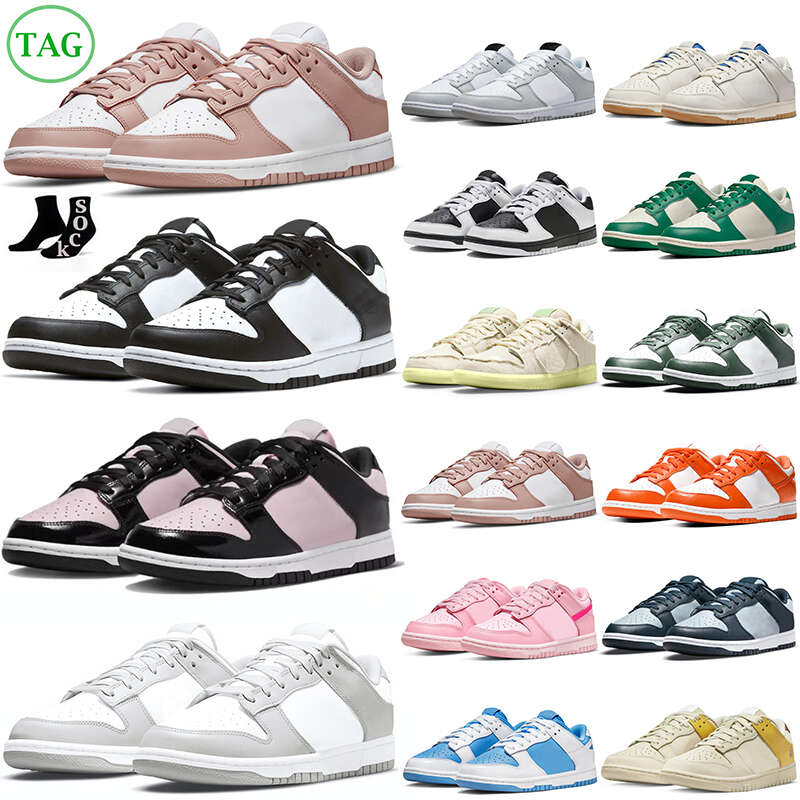 

Reverse Panda running shoes men women UNC Triple Pink Foam Team Green Mummy Georgetown Rose Whisper Sail Blue sb dunks lows mens trainers, Easter