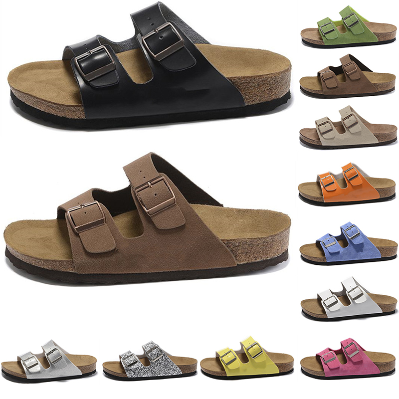 

Designer Sandals For Men Women Unisex Arizona cork-latex footbed Slippers Flats Woody Sole Black Australia Brown Slide Shoes Caliente Verano Hombres Mujeres, Shoesbox
