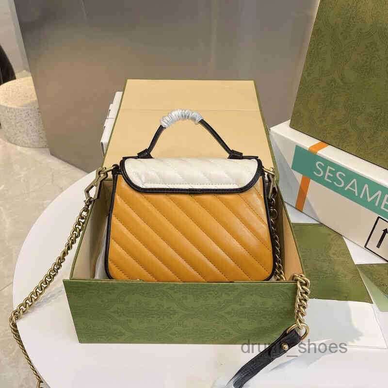 

Evening Bags Shoulder Bag Marmont Handbags High Qulity Crossbody Womens Messenger Classic Flap Ladies Tote Leather Female Purses Brand Designer, Split