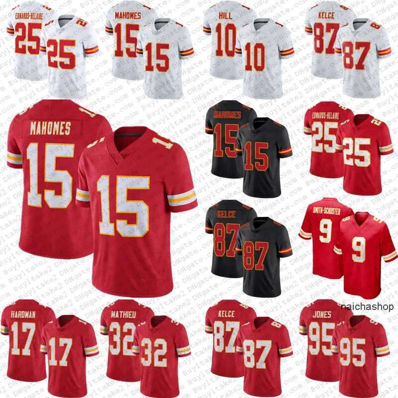 

Jersey 9 Juju Smith-Schuster 15 Patrick Mahomes Kansas''City''Chiefs''Football 87 Travis Kelce Jerseys 10 Tyreek Hill''nfl''Jersey, Shown