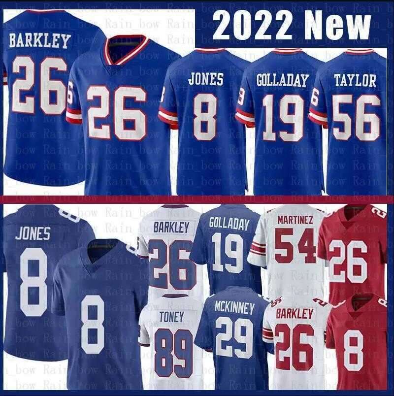 

Kayvon Thibodeaux Jersey Custom New York''Giants''Mens Saquon Barkley Jerseys Daniel Jones Kenny Golladay Kadarius Toney Football Phil Simms Kids Women love gifts, Color
