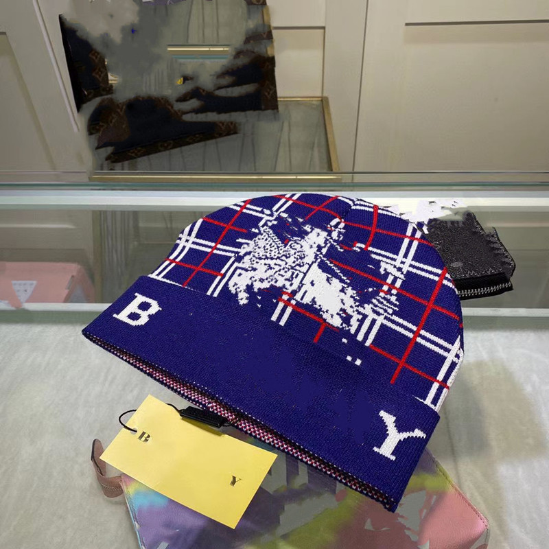 

Designer Brand Men's Luxury Beanie Hat Ladies Autumn and Winter New Classic Letter P Fashion Trend Retro Outdoor Warm Knitted Hat