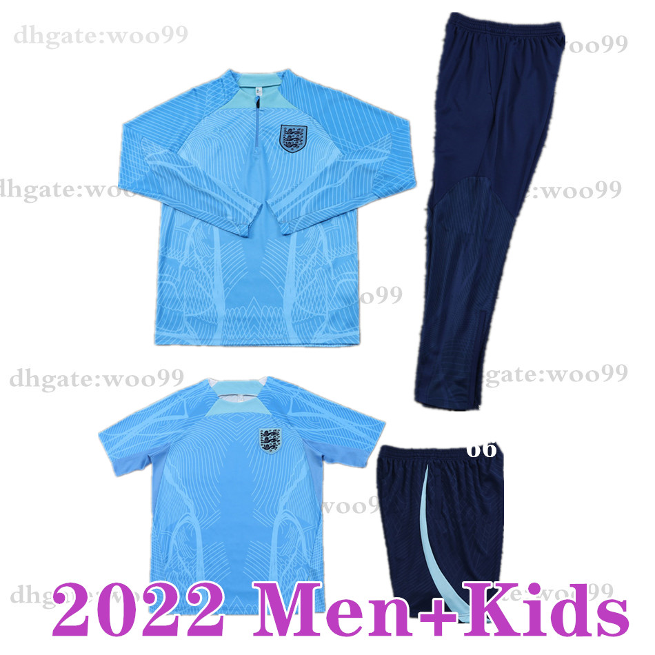 

2022 MEAD soccer jersey training KANE STERLING RASHFORD SANCHO GREALISH MOUNT FODEN SAKA 22 23 autumn winter training suit football shirt men kids kit sets uniform