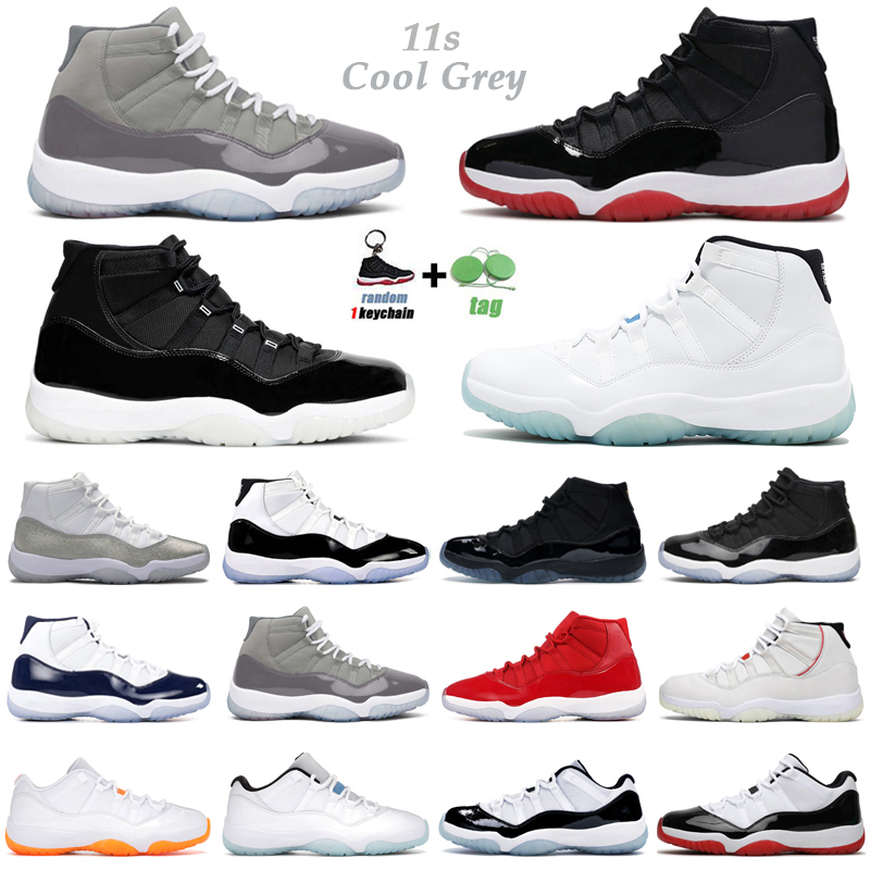 

Jumpman11s Cool Grey Basketball Shoes Men Women 11 Jubilee 25th Anniversary Bred Concord 45 Prom Night Legend Blue Varsity Red Mens Trainers, White bred