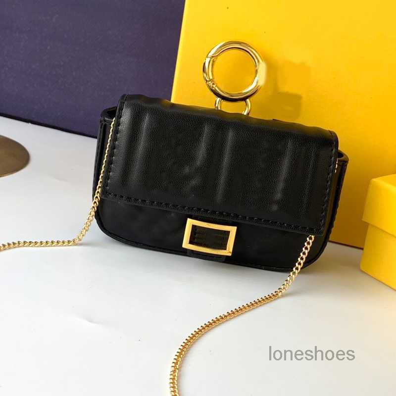 

Evening Bags Gold Chain Flip Over Crossbody Bag Samll Baguette Handbag Classic Mini Women Coin Wallet Magnetic BuckleMulti Pochette, Customize