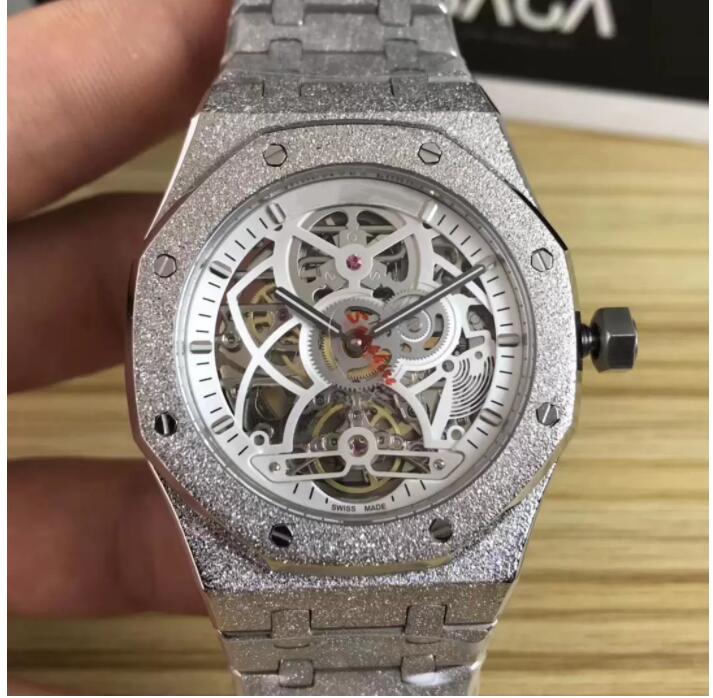 

Mens Watch with all functions Fully automatic frosted tourbillon machinery for automatic movement machine Stainless steel watchband Wristwatch