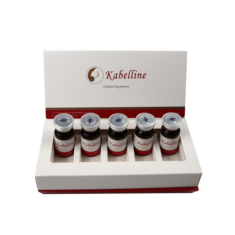 

Kabellines Contouring Serum Fat-Dissolving Solution for Face Double Chin Slimming Aqualyx 10x8ml Kybellas Fat Dissolver