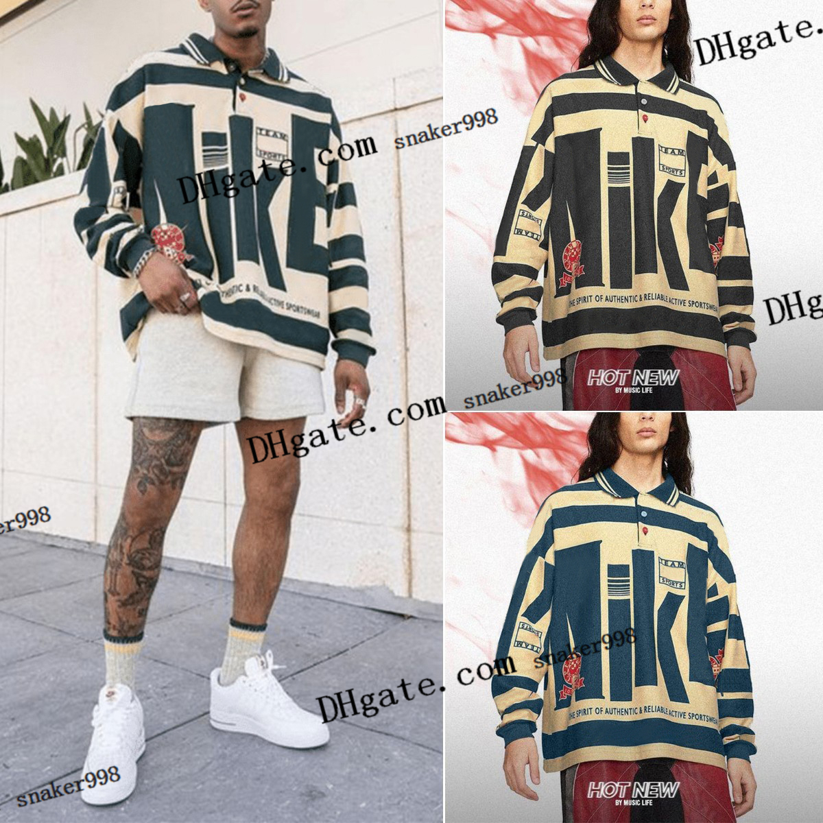 

Men Plus Size Hoodies Go Flea Plant Series Long sleeved Mans Women Sweatshirts Lettering Print Color Contrast Loose Streetwear Mens Lapel Neck Sweater Size S-XXXL, Extra not product