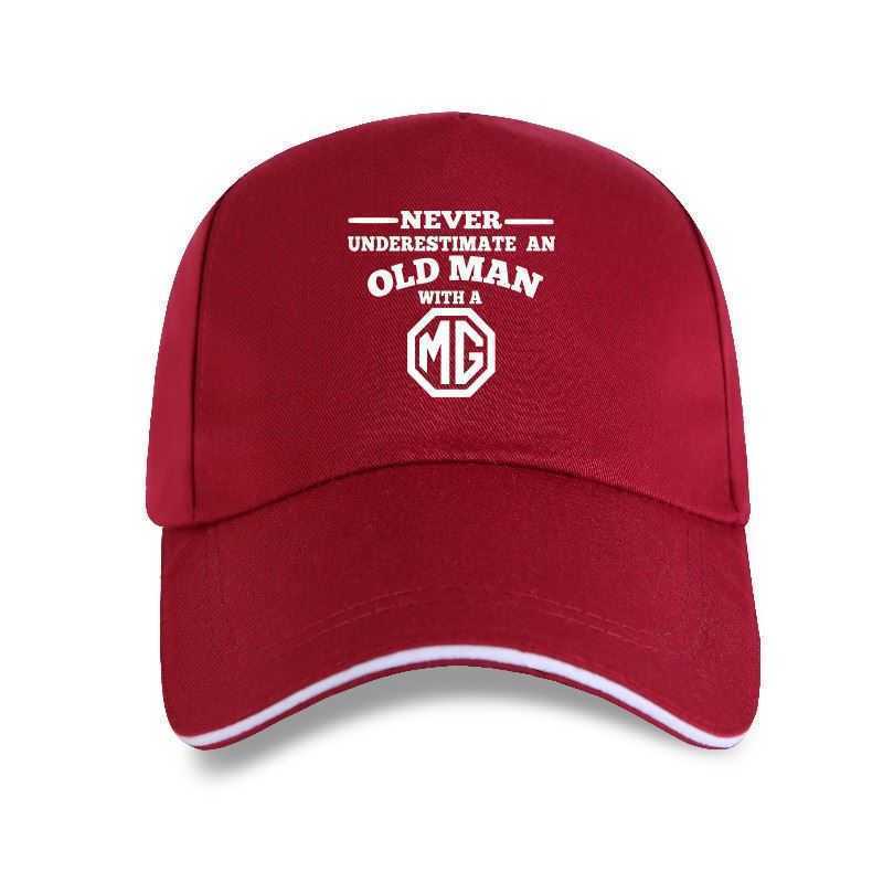 

Ball Caps New Mg Never Underestimate An Old Man Mens Baseball cap T220923, P-yellow