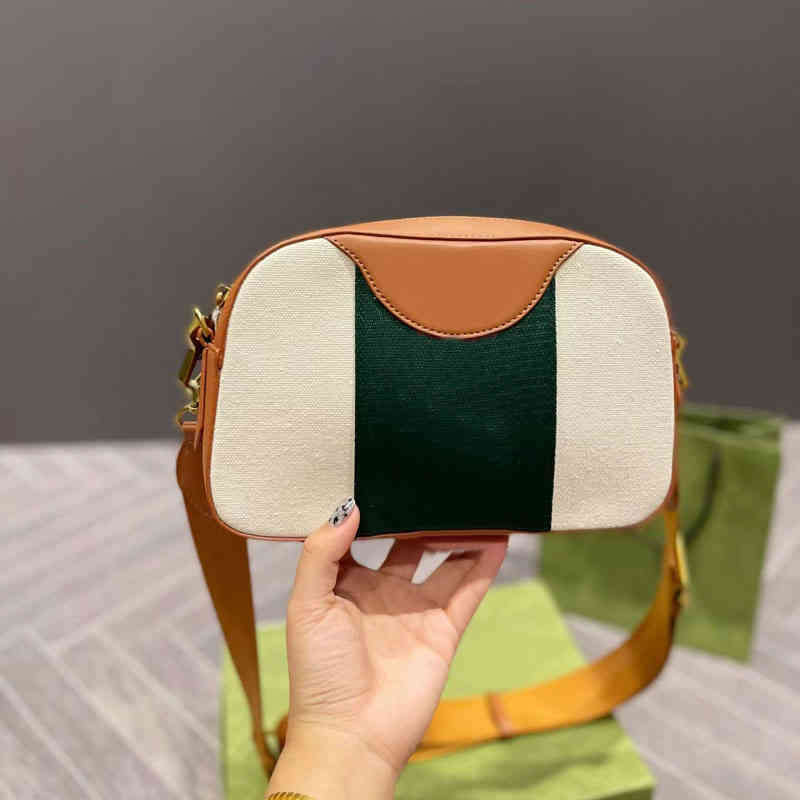 

Evening Bags vintage Shoulder Bags Luxury Designer Camera Bag Women casual square Bags Classic Handbag Leather Crossbody handBags canvas Shoulder Purses 220829, White