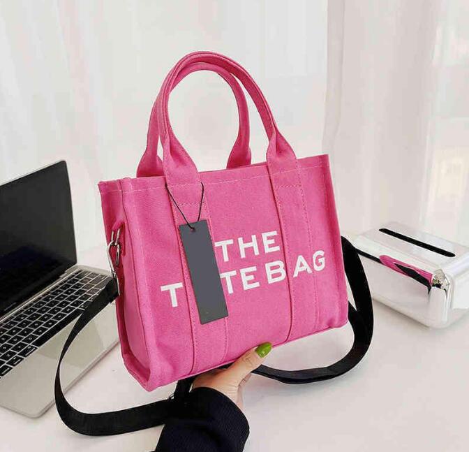 

Letter Canvas Tote Bag ladybags Print Versatile One Shoulder Crossbody Bag T0069