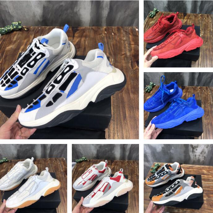 

Bone Runner Sneaker Designer Skel Skeleton Shoes Women Men Sports Casual Shoes Retro Sneakers Top-quality Size 35-45, Color 8