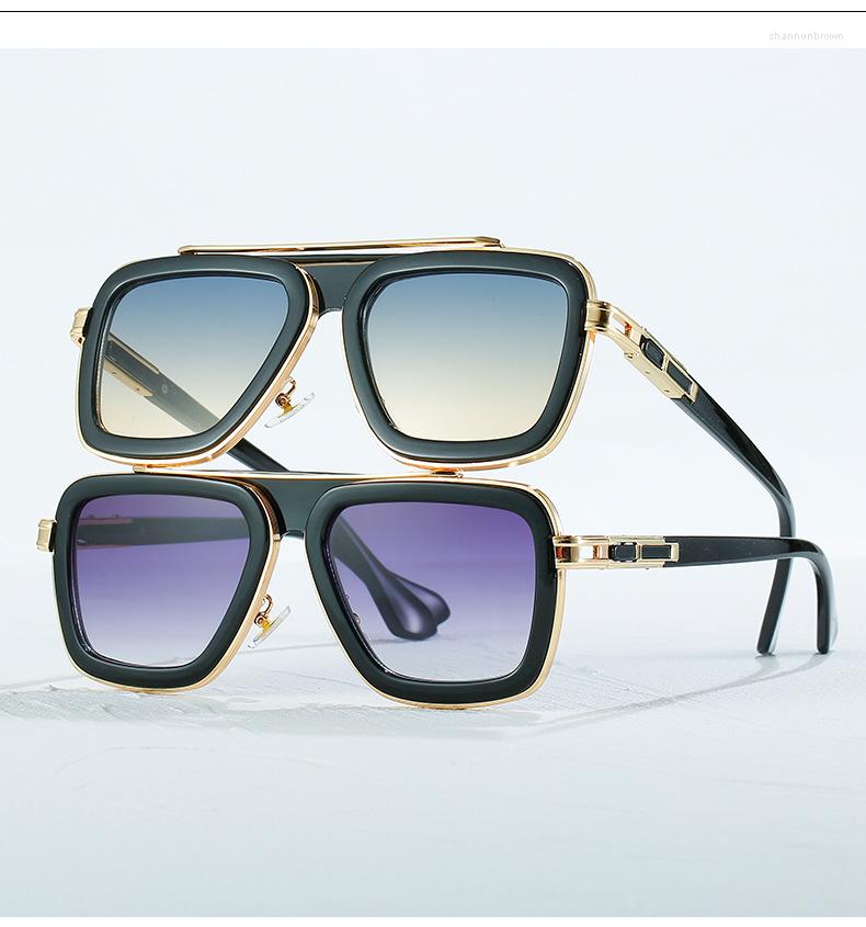 

Sunglasses Metal UV Personality Box Trend For Men And Women