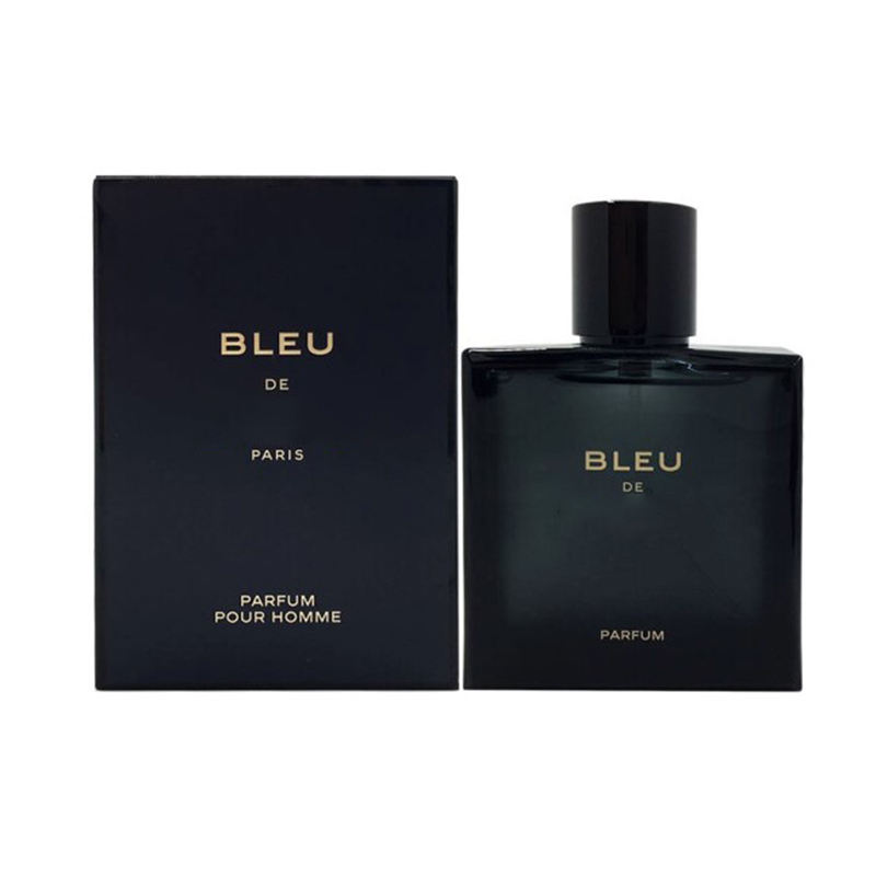 

100ml 3.4Fl.oz Bleu De Perfume Fragrance EDP spray good smell long Lasting Blue Man Cologne Spray Famous Brand
