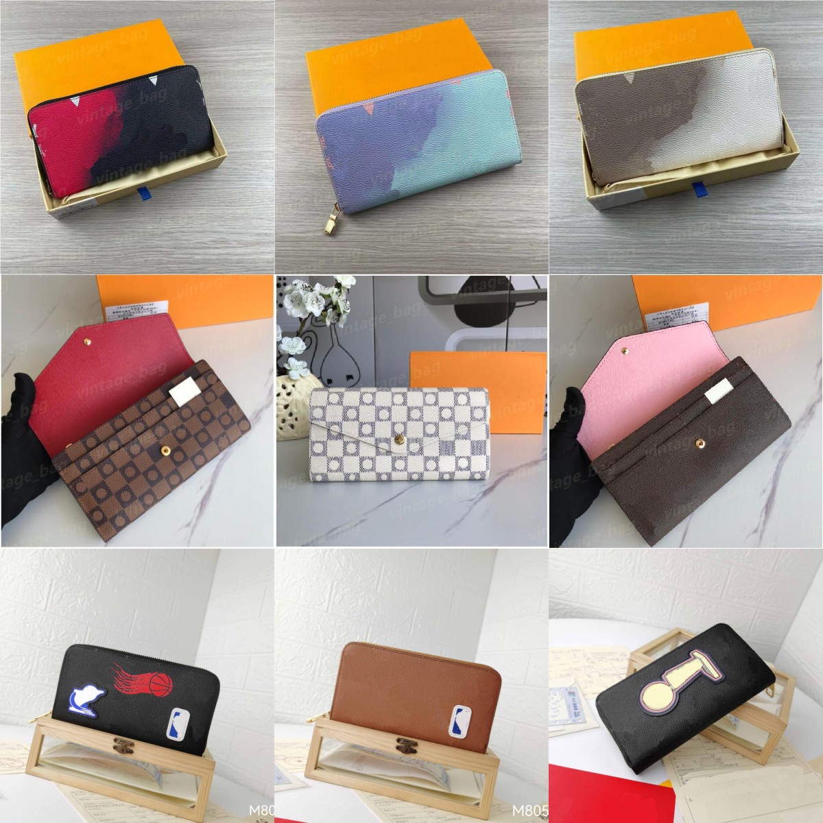 

ZIPPY Dragonne WALLET bags coin purse key Pouch Spring in the City card holder slot Clutch by the pool pastel Monograms Empreinte M81279 M81276 m60067 M81340 M81388