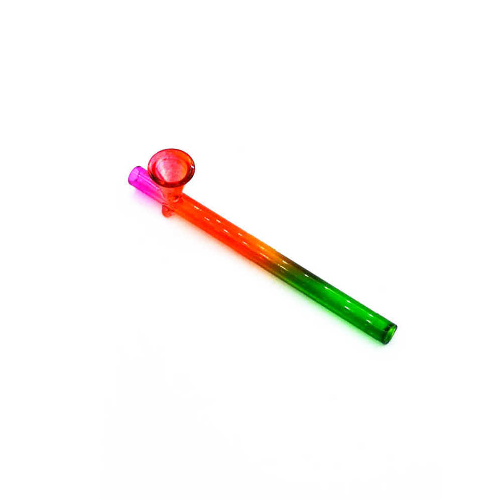 

5.9" electropalting colorful high borosilicate glass pipe portable tobacco glass pipes handmade
