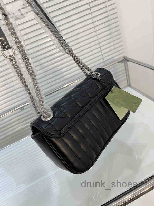 

Evening Bags Shoulder Bags Women Handbags Stylish Fashion Crossbody Classic Flap Letter Metal Buckle Decoration Shopping Leather Designers Flap Purses, Black