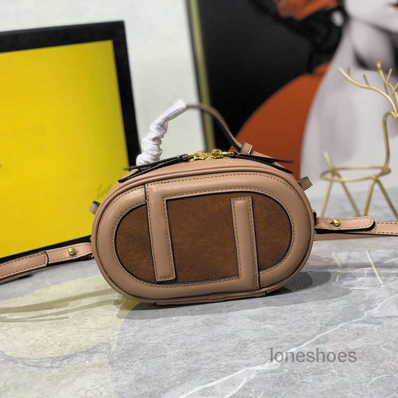 

Evening Bags Genuine Leather Camera Bags Men Crossbody Shoulder Bag Women Handbag Ellipse Clutch Purse Large Classic Letters Hand Bags Doub