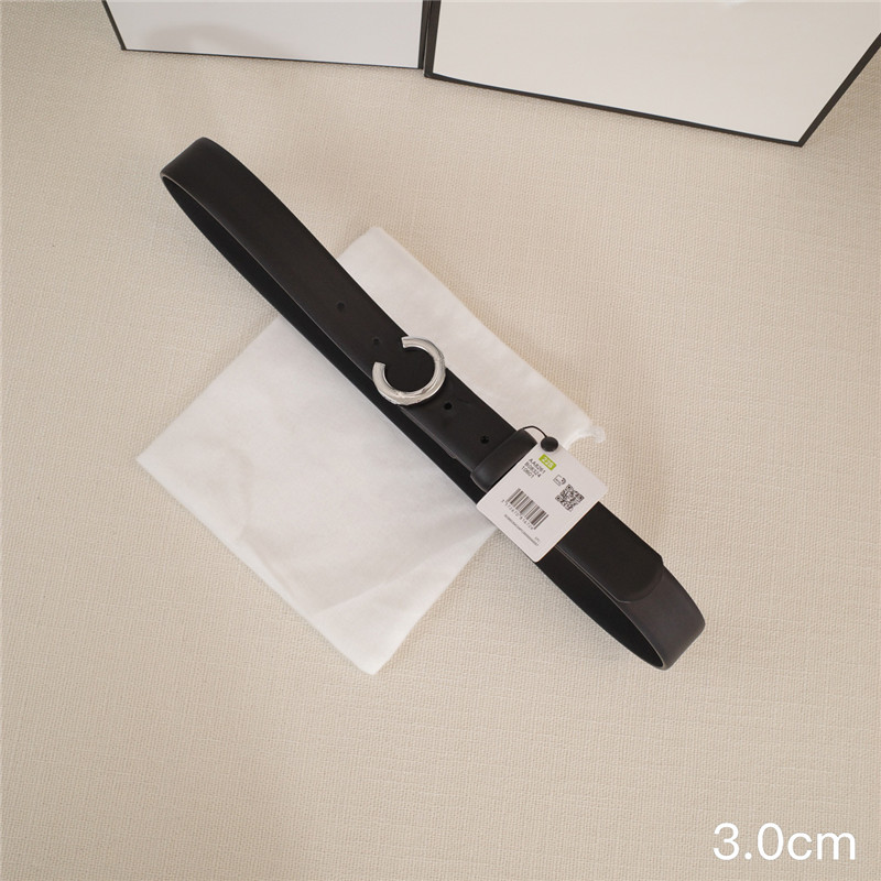 

3cm Cowhide Mens Belts Luxury Designer Woman Belt Smooth Buckle Ladies Waistband Leather Cintura Letter Ceintures Womens Fashion Belts 2022