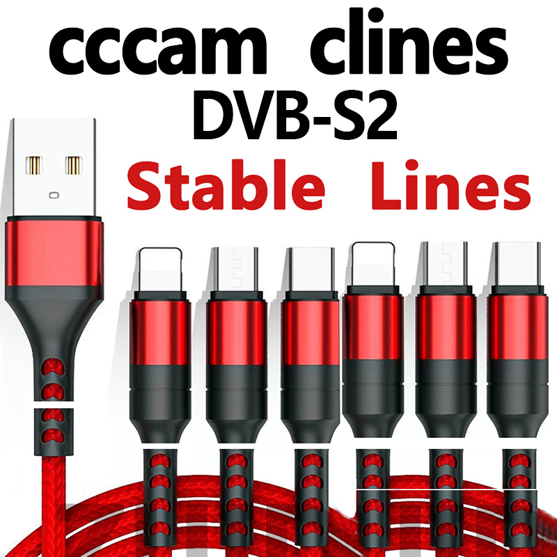 cccam Stable 8 Lines DVB-S2 Cable V8X V9 V9X Nova Enigma2 TV Clines-image-806352715