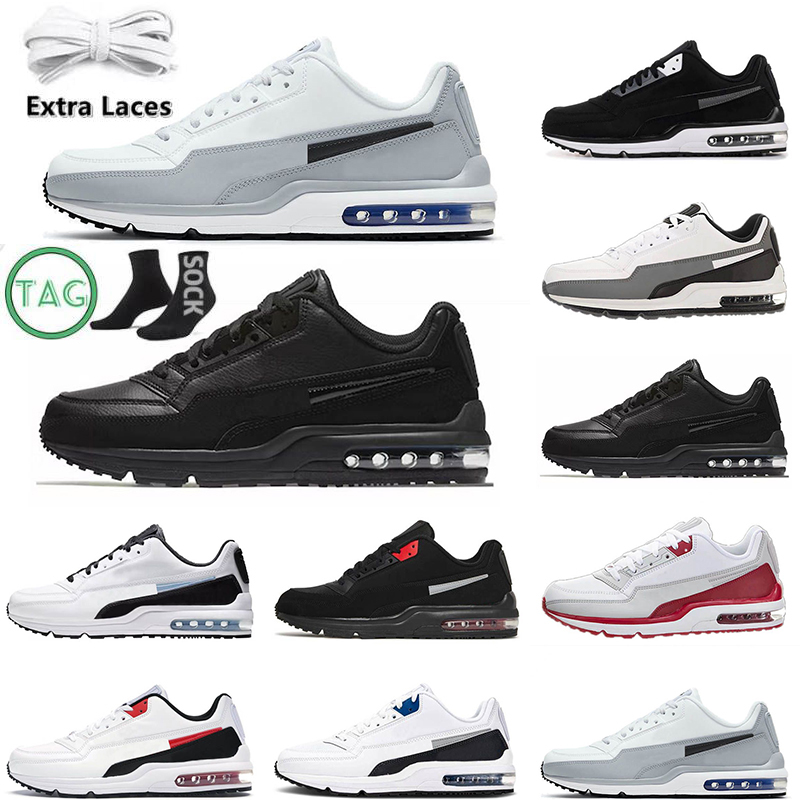 

2022 Fashion Airsmx Max LTD 3 Running Shoes Amx Mens Trainers White Blue University Red Triple Black Light Smoke Grey Jogging Sport Sneakers Size 36-45, A1 40-45 black