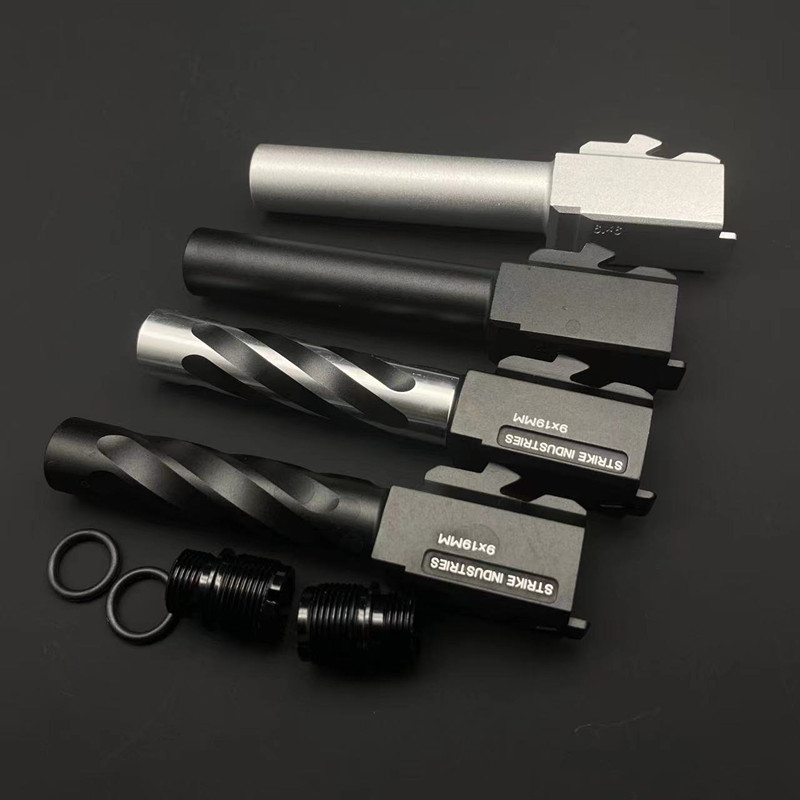 

Accessories Kublai Tactical P3 G19 Si Aluminum Metal Decoration Outer Barrel with 14mm Thread for Hunting