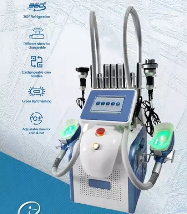 

Freezing Treatment 360 RF Equipment Degree Cryolipolysis Fat Reduce Body Shape Slimming angle fat portable Machine