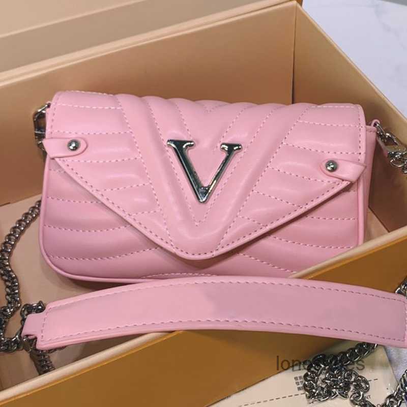 

Evening Bags Chain Women Calfskin Leather Bag Lady Shoulder Handbag Fashion Embroidery Wallet With 3 Credit Card InterlayerMulti Pochette, Nude(large)