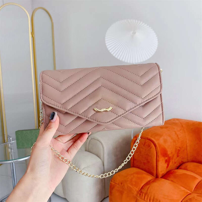 

Evening Bags shuoulder Women crossbody chain bags handbags luxury designer cow leather top quality girls fashion purse shopping bags 5 col, Grey