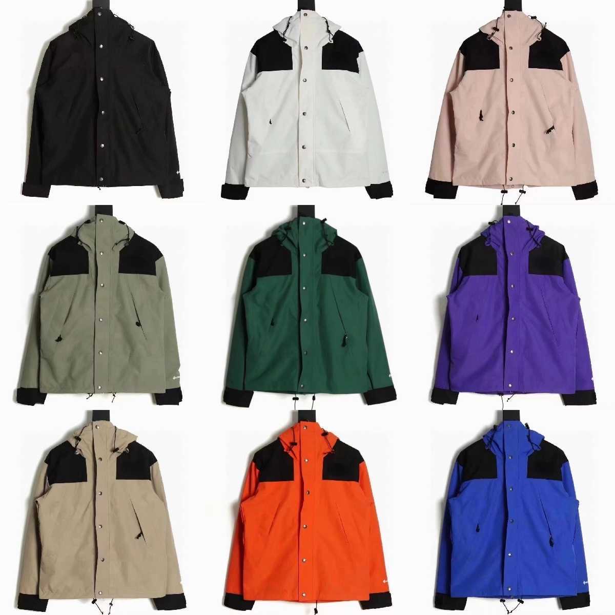 

1990 Assault Nort Faces Outdoor Jacket Spring Autumn Waterproof Windproof And Women' Fashion Black, No sale