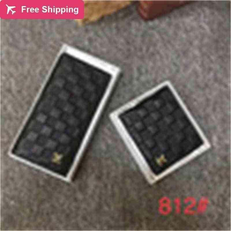 

Wallets Clutch POCHETTE VERTICAL Luxury men women's wallet design VOYAGE Real Leather M62581 BRAZZA Purse 812 NEWSPAPER ZIPPY Zipper