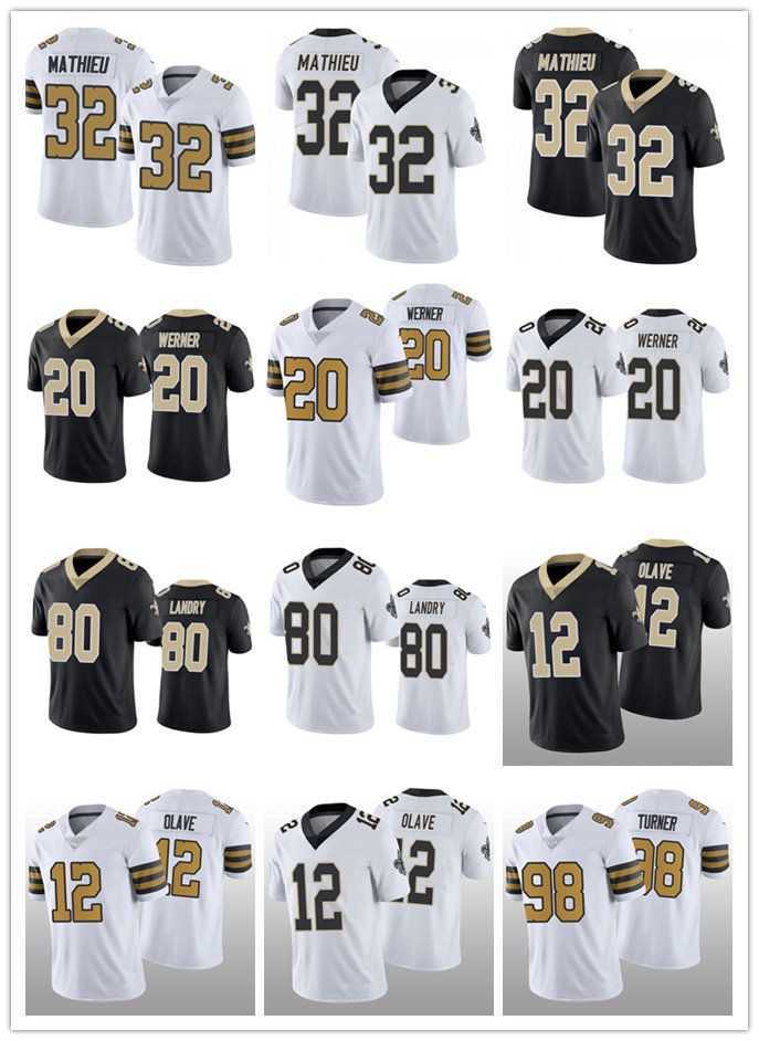 

Jersey New Orleans''Saints''MEN Women Youth Pete Werner Jarvis Landry Chris Olave Payton Turner Tyrann Mathieu Vapor Football Limited, 11