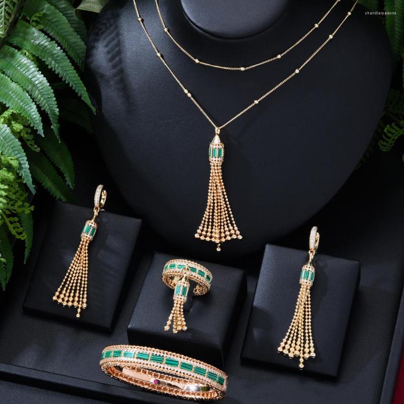 

Dangle Earrings GODKI Yellow CZ Maxi Big Statement For Women Wedding Party Bohemia Pendientes Mujer Moda 2022