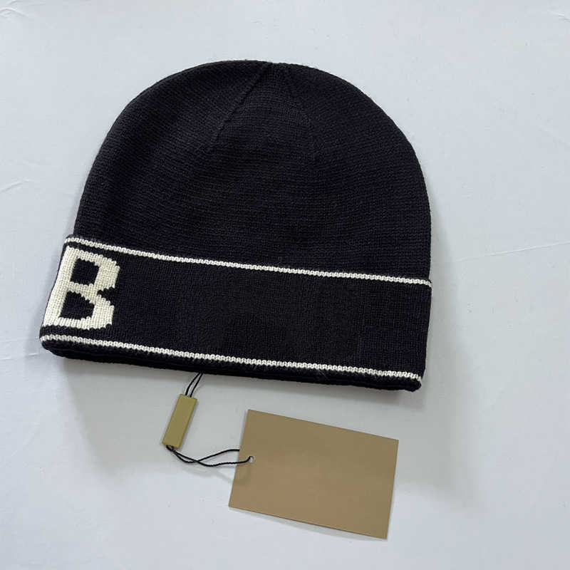 Beanie/Skull Caps 2022 Fashion high-quality beanie unisex knitted hat classical sports skull caps for women and men autume winter hats ladies casual