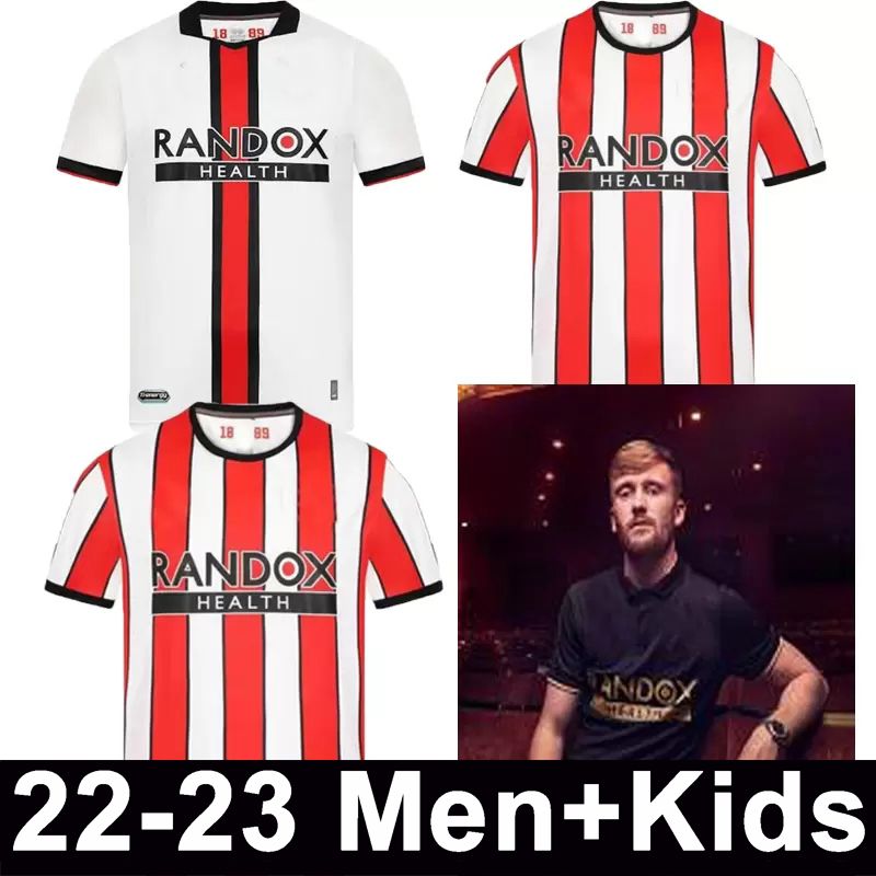 

22 23 SHEFFIELD soccer jerseys Sander Berge UNITED third away John Egan Rhian Brewster Anel Ahmedhodzic Oliver McBurnie Jayden Bogle 2022 2023 AWAY football shirt, Black