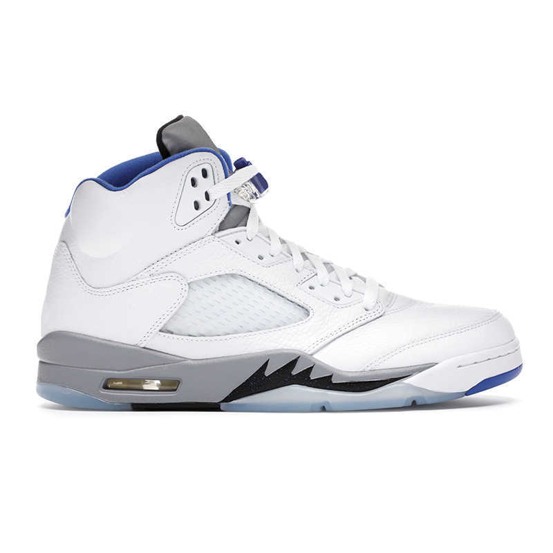 

5s basketball shoes 5 Bluebird Moonlight Racer Blue Raging Red Stealth 2.0 Alternate Grape What The Metallic White trainers sports sneakersEGZ7, 15