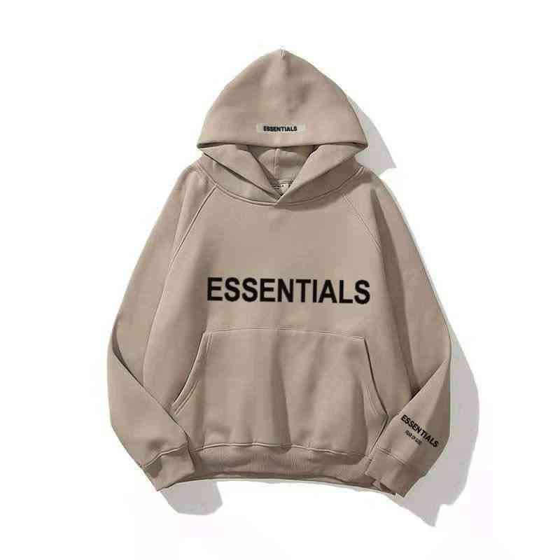 

Hoodies Sweatshirts Men's Trendy Designer Essentials Feel Trend Double Coat Zipper Hooded Sweater High Street LooseGYPP, 1 gray