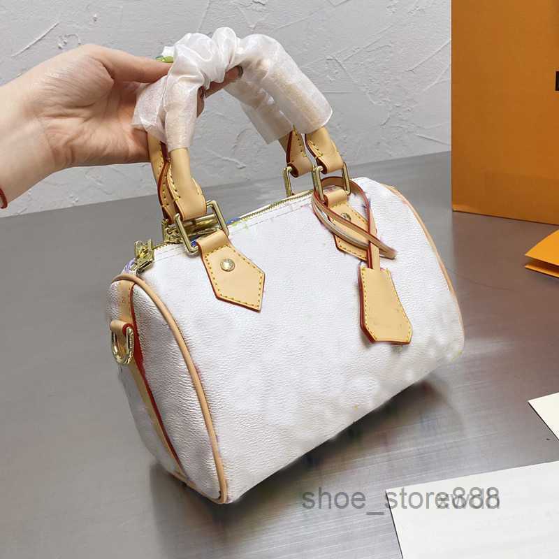 

Evening Bags Pillow Women Bag Handbags Large Tote Bags Shouler Bag Black And White Tricolor Color Letters High-Capacity Detachable Long, 20cm
